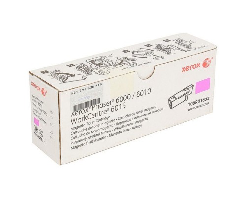 Картридж Xerox Phaser 6000 Magenta 106R01632