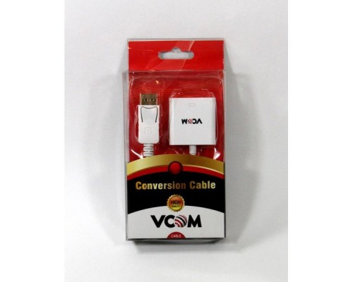 Кабель-переходник DisplayPort (M) в VGA (F) 0.15м Vcom CG603