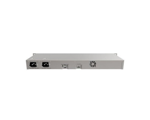 Маршрутизатор RB1100AHx4 1100x4 with Annapurna Alpine AL21400 Cortex A15 CPU (4-cores, 1.4GHz per core), 1GB RAM, 13xGbit LAN,RouterOS L6, 1U rackmount case, Dual PSU