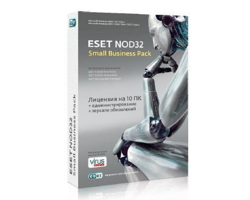 Лицензия ESDNOD32-SBP-RN(KEY)-1-15 ESET NOD32 Small Bu Лицензия ESD ESET NOD32 Small Business Pack - продление лицензии на 1 год на 15ПК (NOD32-SBP-RN(KEY)-1-15)