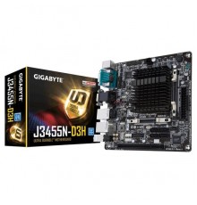 Материнская плата GigaByte GA-J3455N-D3H (Celeron J3455) Dsub+HDMI GbLAN SATA Mini-ITX 2DDR3 SO-DIMM                                                                                                                                                      