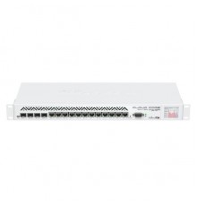 Маршрутизатор CCR1036-12G-4S R2 Cloud Core Router 1036-12G-4S with Tilera Tile-Gx36 CPU (36-cores, 1.2Ghz per core), 4GB RAM, 4xSFP cage, 12xGbit LAN, RouterOS L6, 1U rackmount case, Dual PSU, LCD panel, r2 version                                    