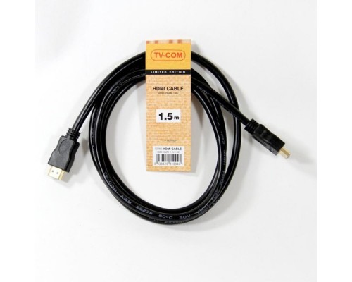 Кабель HDMI (19M -19M)  1.5м TV-COM CG150S-1.5M ver 1.4V+3D