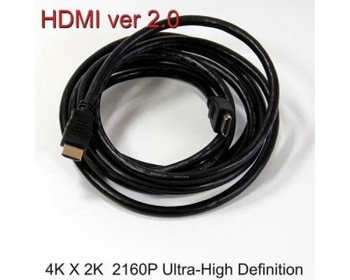 Кабель HDMI (19M -19M)  3.0м Telecom TCG200-3M ver 2.0