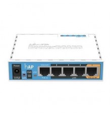 Маршрутизатор RB951Ui-2nD hAP Wi-Fi router. 802.11b/g/n 2.4GHz, 5x Ethernet 10/100, PoE                                                                                                                                                                   