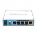 Маршрутизатор RB951Ui-2nD hAP Wi-Fi router. 802.11b/g/n 2.4GHz, 5x Ethernet 10/100, PoE