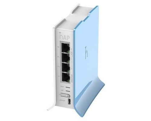 Маршрутизатор RB941-2nD-TC hAP lite Wi-Fi router. 802.11b/g/n 2.4GHz, 4x Ethernet 10/100