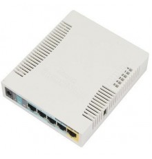 Маршрутизатор RB951Ui-2HnD Wi-Fi router. 802.11b/g/n 2.4GHz, 5x Ethernet 10/100, PoE, USB                                                                                                                                                                 