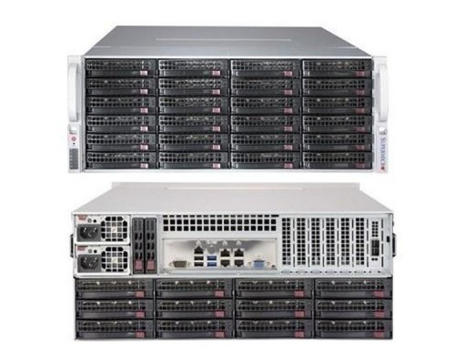 Корпус SuperMicro CSE-847BE1C-R1K28LPB 4U SC847B LP Chassis W/SAS3 Single Expander & 1280W PWS