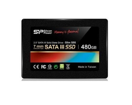 Накопитель SSD 480 Gb SATA-III Silicon Power S55  SP480GBSS3S55S25 2.5