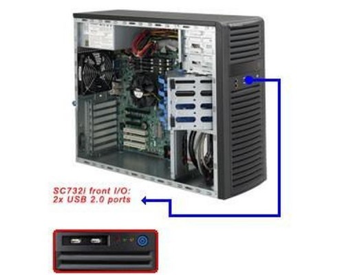 Серверный корпус SuperMicro CSE-732I-865B