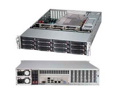 Корпус SuperMicro CSE-826BE1C4-R1K23LPB 1000W черный