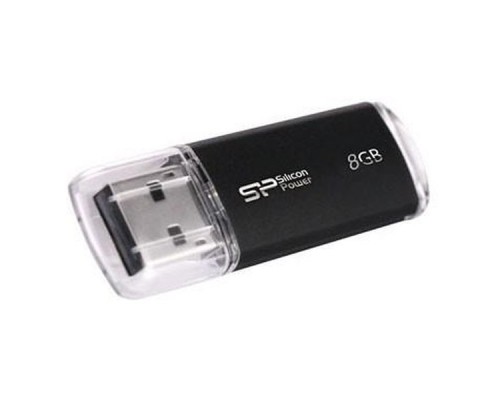 Флэш-диск USB 2.0 8Gb Silicon Power Ultima II SP008GBUF2M01V1K Black