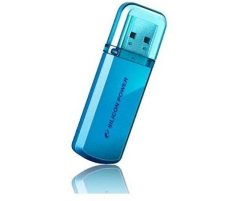 Флэш-диск USB 2.0 16Gb Silicon Power Helios 101 SP016GBUF2101V1B Blue