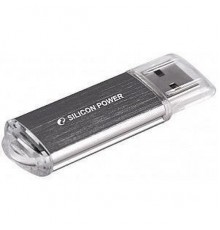 Флэш-диск USB 2.0 32Gb Silicon Power Ultima II SP032GBUF2M01V1S Silver                                                                                                                                                                                    