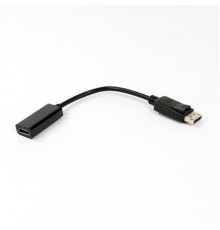 Кабель-переходник DisplayPort (M) в HDMI (F) 0.2м Telecom TA553                                                                                                                                                                                           