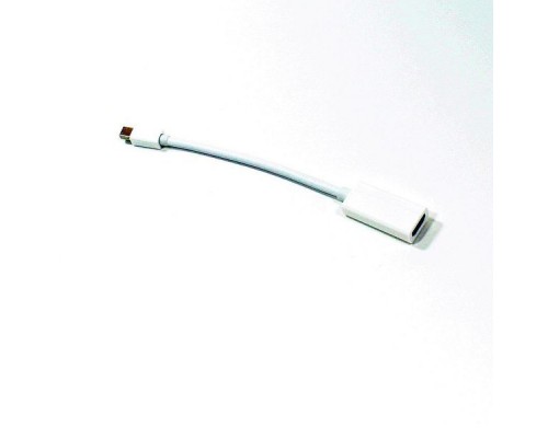 Кабель-переходник miniDisplayPort (M) в HDMI (F) 0.2 м VCOM VHD6055