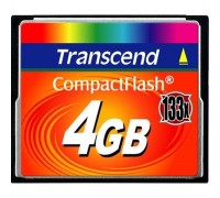 Карта памяти CF   4Gb Transcend TS4GCF133 133X R50 W20                                                                                                                                                                                                    