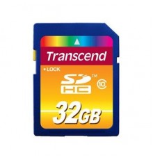 Карта памяти SD 32Gb Transcend SDHC TS32GSDHC10 Class10 UHS-I U1 R30                                                                                                                                                                                      