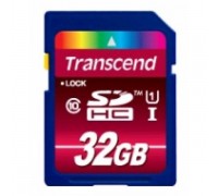 Карта памяти SD 32Gb Transcend SDHC TS32GSDHC10U1 MLC Class10 UHS-I U1 R90 W45                                                                                                                                                                            