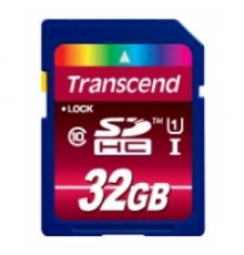 Карта памяти SD 32Gb Transcend SDHC TS32GSDHC10U1 MLC Class10 UHS-I U1 R90 W45                                                                                                                                                                            