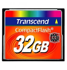 Карта памяти CF  32Gb Transcend TS32GCF133 133X R50 W20                                                                                                                                                                                                   