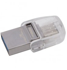 Флэш-диск USB 3.1 Type-A/Type-C 128Gb Kingston DataTraveler microDuo 3C DTDUO3C/128GB                                                                                                                                                                     