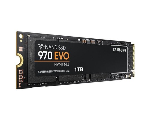 Накопитель SSD 1.0 Tb M.2 2280 Samsung 970 EVO MZ-V7E1T0BW V-NAND TLC (PCI-Ex)