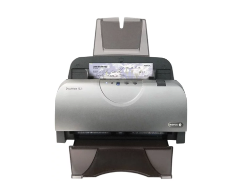 Сканер XEROX DocuMate 152iB протяжной A4, ADF,25ppm, Duplex, 600 dpi, USB 2.0, Ethernet(opt) (Channels)