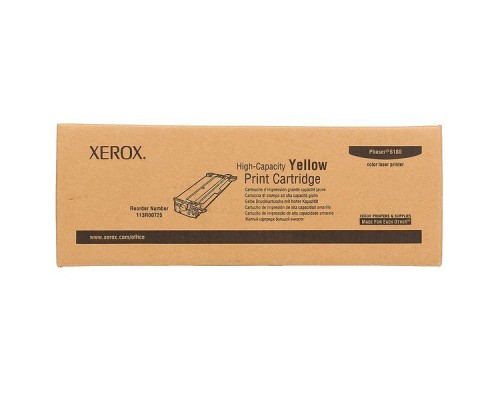 Тонер Xerox 113R00725 Phaser 6180 желтый (6K)