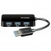 Разветвитель USB 3.0 D-Link DUB-1341/A1B 4порт. черный