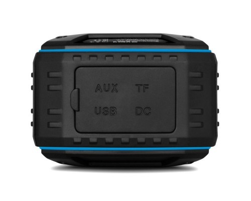 Колонки Sven PS-220, черный-синий,2.0, 2x5 Вт (RMS), Wateproof (IPx5), Bluetooth, USB, microSD, FM-тюнер, встроенный аккумулятор