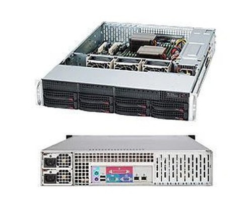 Корпус SUPERMICRO CSE-825TQC-R1K03LPB  8x 3.5