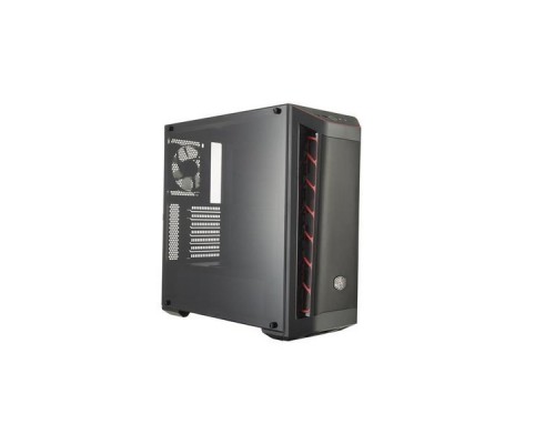 Корпус без БП Cooler Master MasterBox MB511, 2xUSB3.0, 1x120 Fan, w/o PSU, Black, Red Trim, Mesh Front Panel, ATX