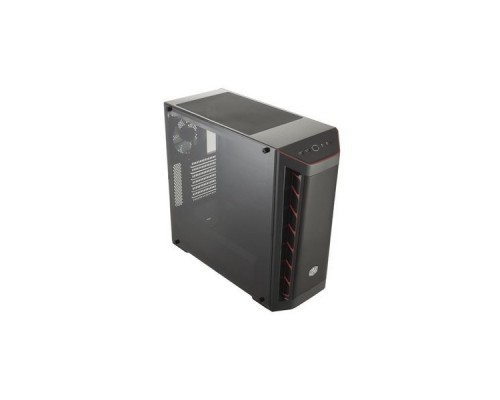 Корпус без БП Cooler Master MasterBox MB511, 2xUSB3.0, 1x120 Fan, w/o PSU, Black, Red Trim, Mesh Front Panel, ATX