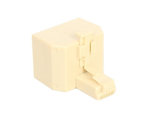 Переходник-разветвитель RJ-45 8P8C Plug -- 2-8P8C Jack VCOM VTE7714