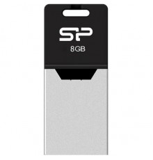 Флэш-диск USB 2.0 Type-A/Micro-B 8Gb Silicon Power Mobile X20 SP008GBUF2X20V1K                                                                                                                                                                            