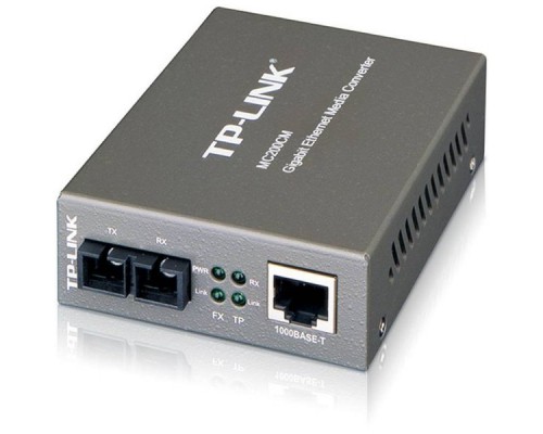 Медиаконвертор TP-Link MC200CM 10/100/1000M RJ45 to 1000M multi-mode,Full-duplex,up to 550m,