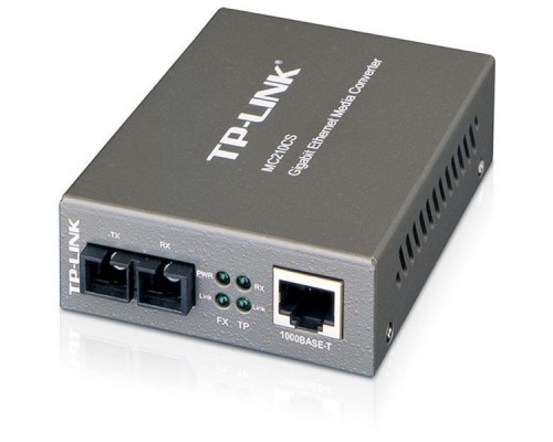 Медиаконвертор TP-Link MC210CS 10/100/1000M RJ45 to 1000M single-mode,Full-duplex,up to 15Km