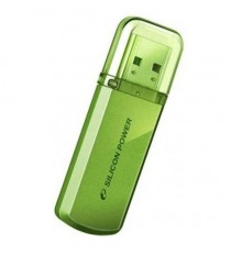 Флэш-диск USB 2.0 32Gb Silicon Power Helios 101 SP032GBUF2101V1N Green                                                                                                                                                                                    