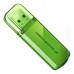 Флэш-диск USB 2.0 32Gb Silicon Power Helios 101 SP032GBUF2101V1N Green