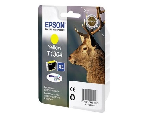 Картридж Epson T1304 C13T13044010 Yellow для EPS ST SX525WD/620FW C13T13044010