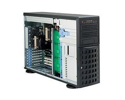 Корпус SuperMicro CSE-745TQ-R1200B BLACK SC745TQ 4U Tower w/Redundanr  1200W