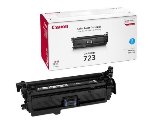 Картридж Canon 723 Cyan для Canon  i-SENSYS LBP7750Cdn