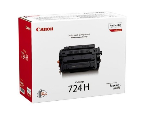 Картридж Canon 724 Н для LBP6750Dn пов.емк.