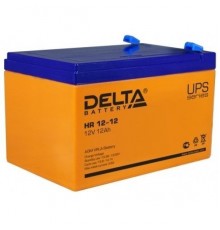 Аккумуляторная батарея Delta HR 12-12 (12Ah, 12V) для UPS                                                                                                                                                                                                 