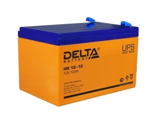 Аккумуляторная батарея Delta HR 12-12 (12Ah, 12V) для UPS