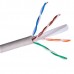 Кабель ExeGate UTP4-C6-CCA-S23-IN-PVC-GY-305 UTP 4 пары кат.6 CCA, 23AWG, бухта 305м, серый PVC