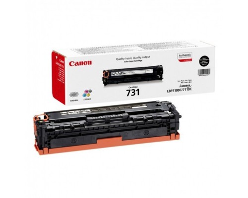 Картридж Canon 731 Bk для LBP 7100Cn/7110Cw Black