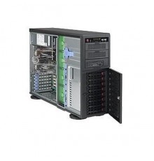 Серверный корпус SuperMicro CSE-743TQ-865B Black 4U  Black 8xHotSwap SAS/SATA, E-ATX 865W 4U RM                                                                                                                                                           